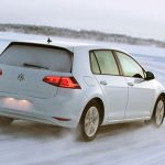 Achterkant Volkswagen E-Golf 7