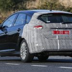 Achterkant Ford Focus facelift 2014 (modeljaar 2015)