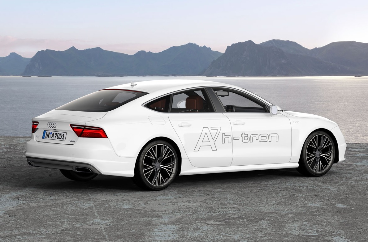 Audi komt ook met waterstofauto: h-tron