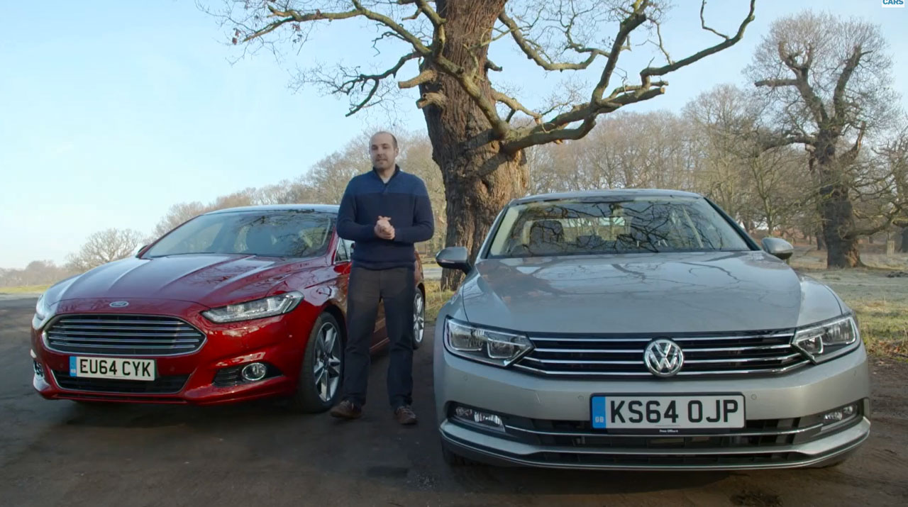 Test Volkswagen Passat TDI vs. Ford Mondeo TDCI 2015