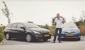 Dubbeltest Peugeot 308 SW BlueHDi vs Toyota Auris TS Hybrid