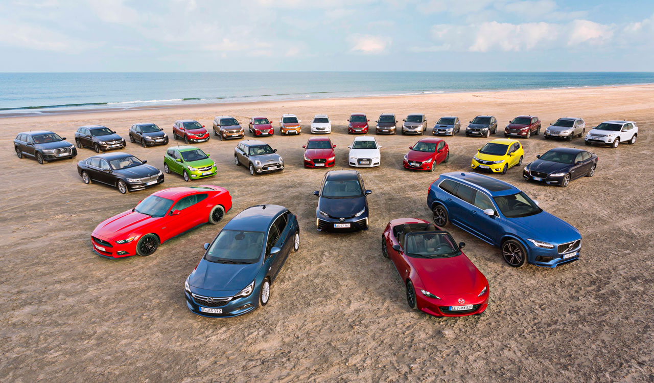 Welke auto wordt Auto van het jaar 2016?