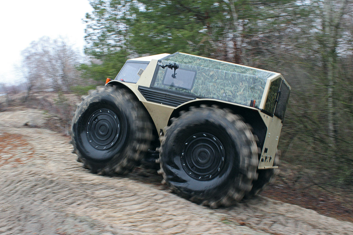 De Sherp ATV komt echt overal