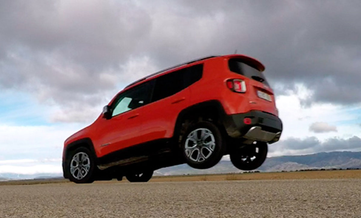 Jeep Renegade heeft probleem bij hard remmen