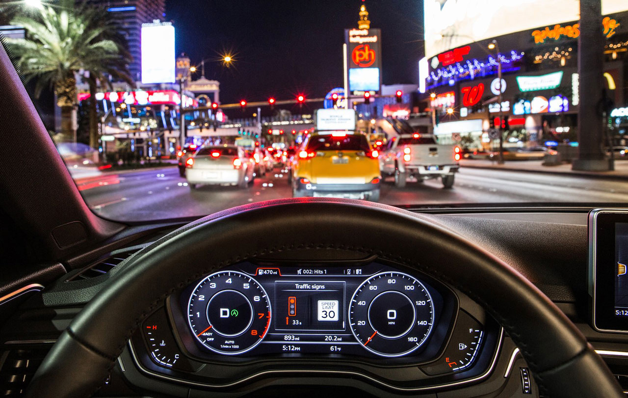 Audi A4 en Q7 “praten” met verkeerslichten