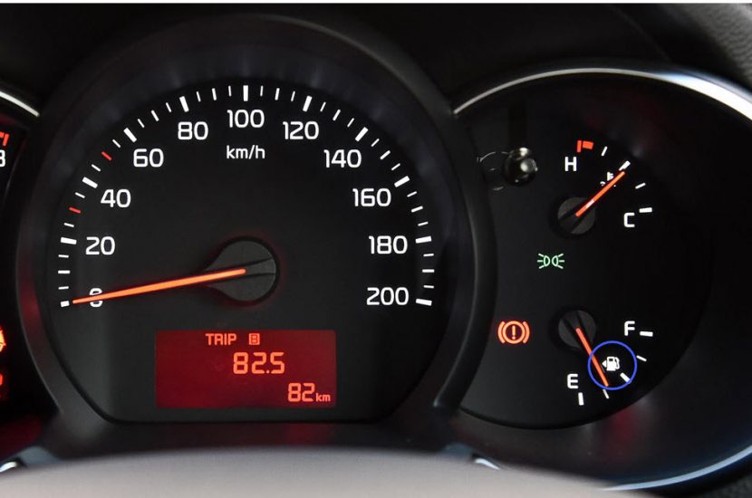 Kia Picanto: tankdop zit links