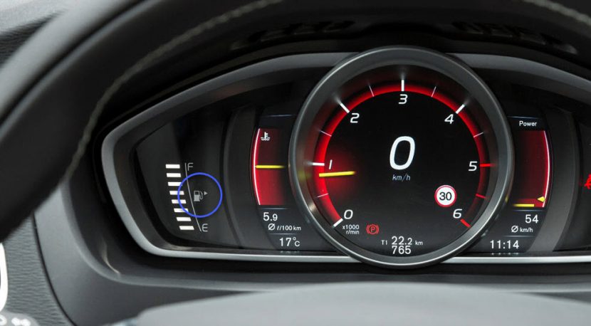 Volvo V40: tankdop zit rechts