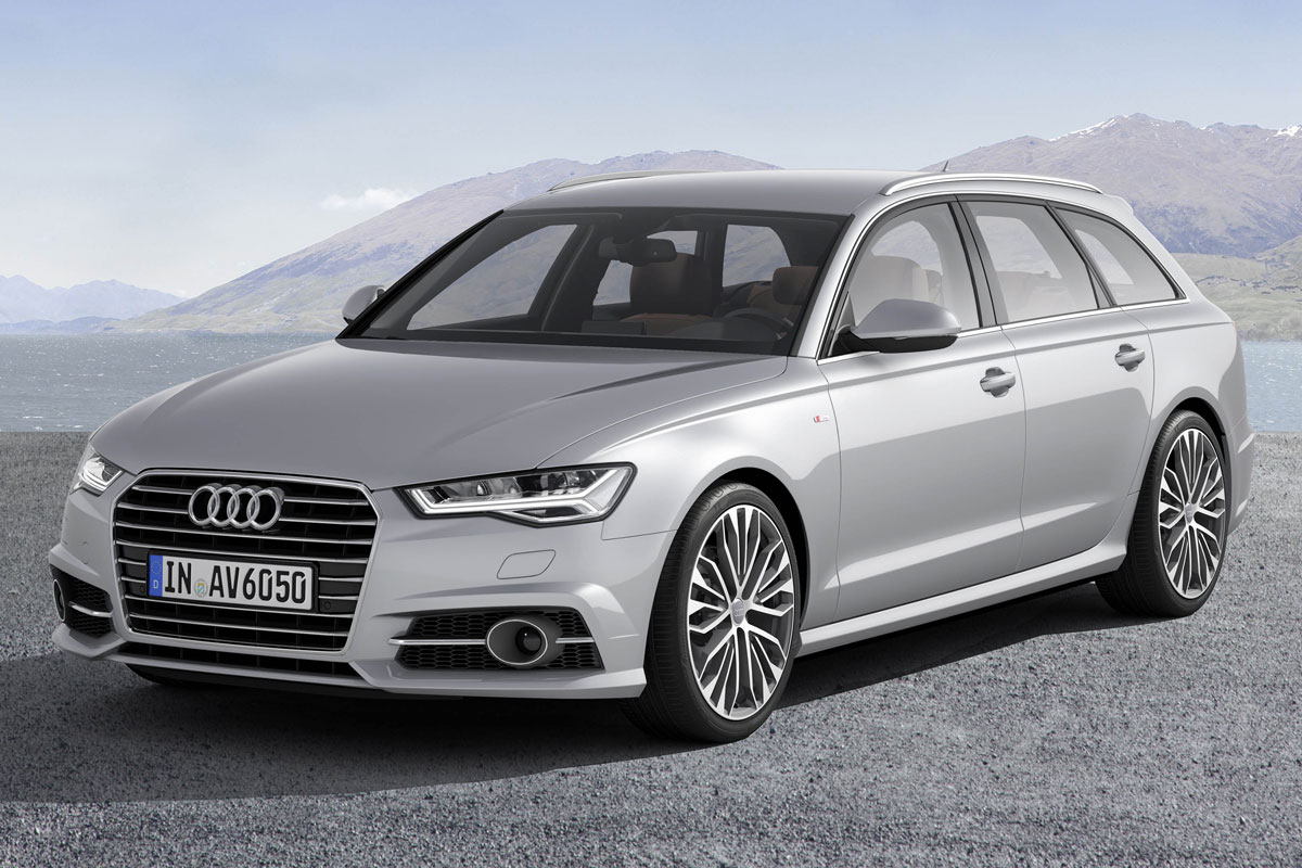 Politie gaat met Audi A6 3.0 TDI Avant plofkrakers achterna