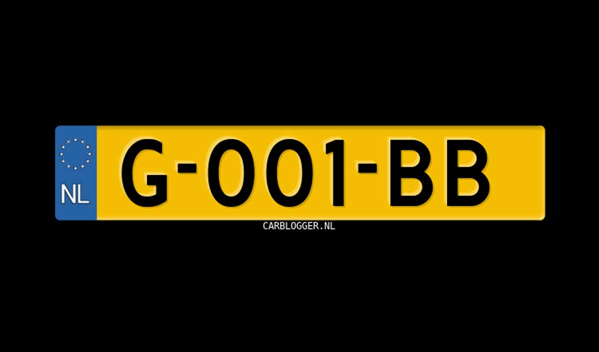 Kentekenserie 10 voor personenauto’s in 2019