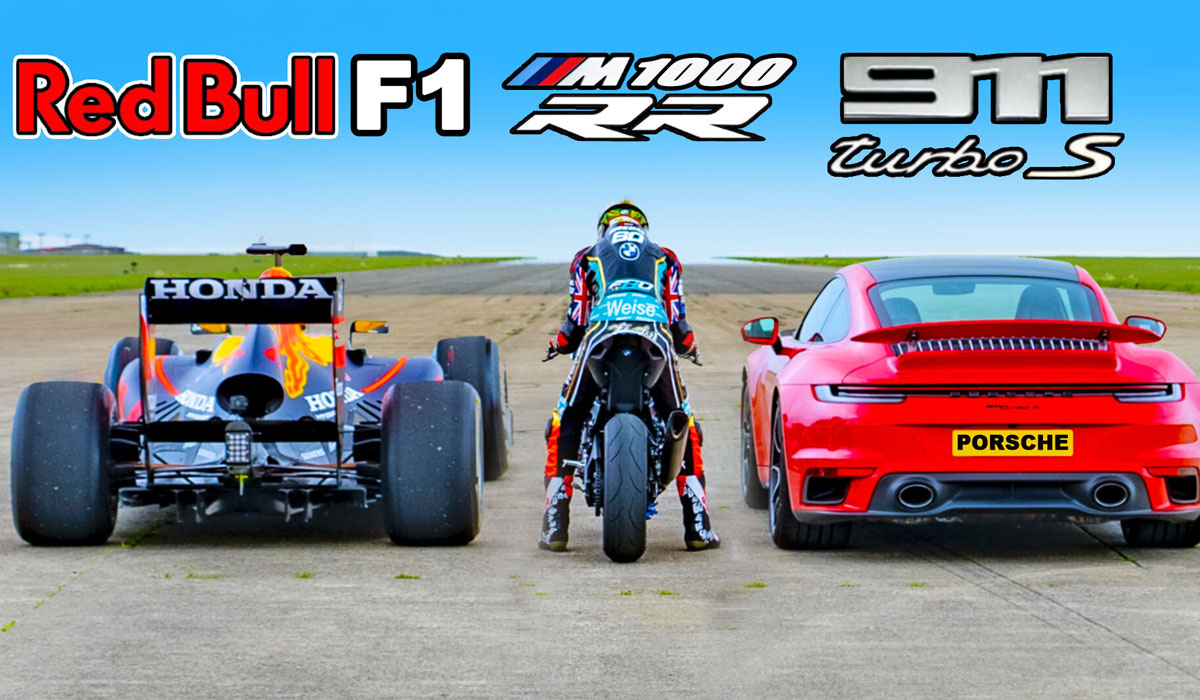 F1-auto vs. racemotor vs. Porsche 911 Turbo S
