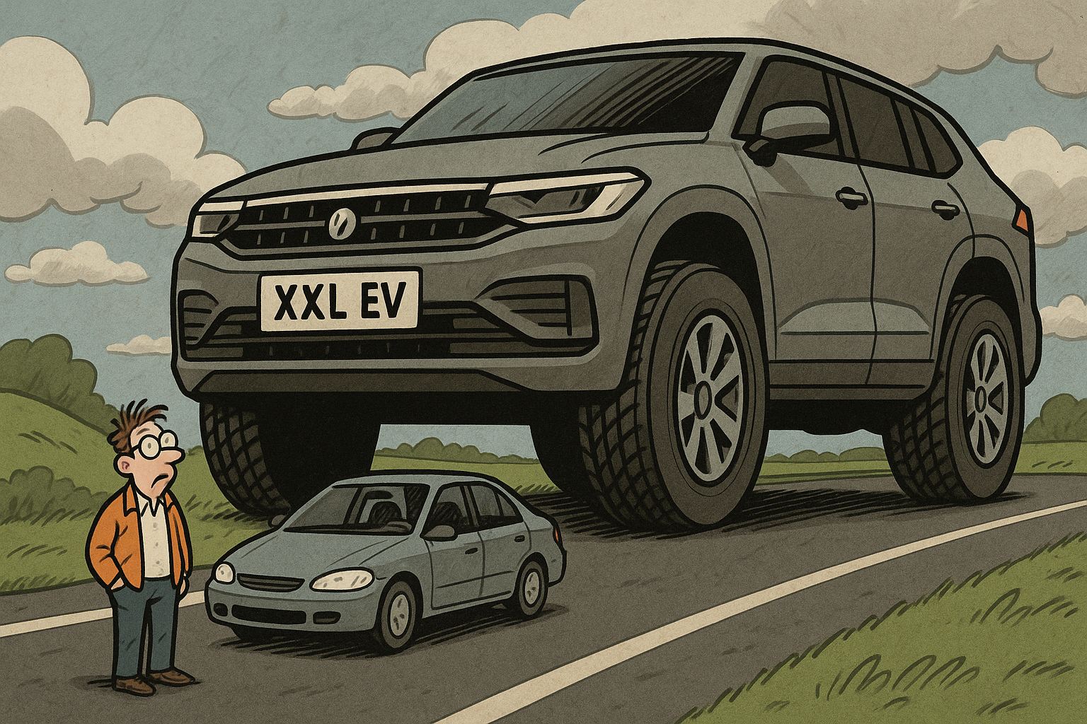 CBS: auto’s in Nederland steeds groter en zwaarder