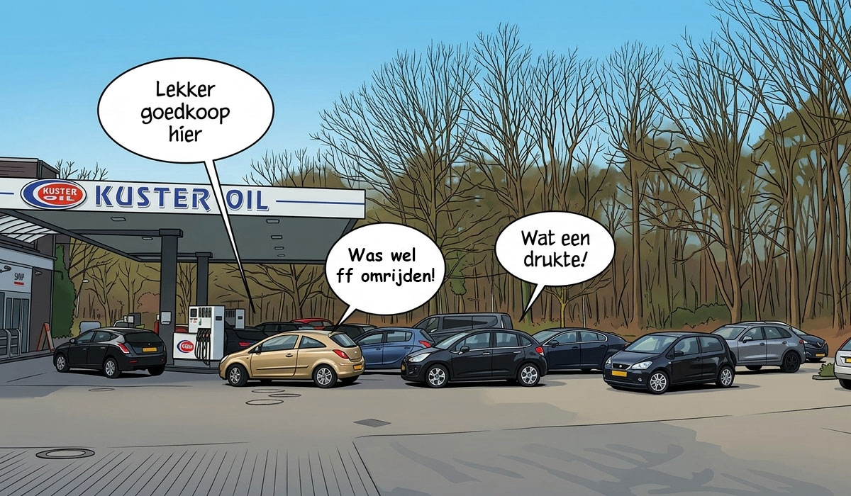 Grenstankcalculator: wanneer loont het omrijden voor goedkopere brandstof?